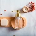thumbnail image 7 of MaisoNovo Foaming Soap Dispenser Waterproof Hand Soap & Face Wash Labels | Foaming Hand Soap Dispenser for Bathroom Countertop | Foam Soap Dispenser Clear Bottle 14oz, 7 of 7
