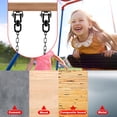 thumbnail image 5 of AEVXKHI 6 Pack Heavy Duty Hammock Hanging Kit, 360° Rotating 1100LB Swing Hangers for Hammock Chair Stand, Seat, Porch Swing, Yoga, Tree, Ceiling Mount, Indoor Outdoor Hanging Hardware, 5 of 10