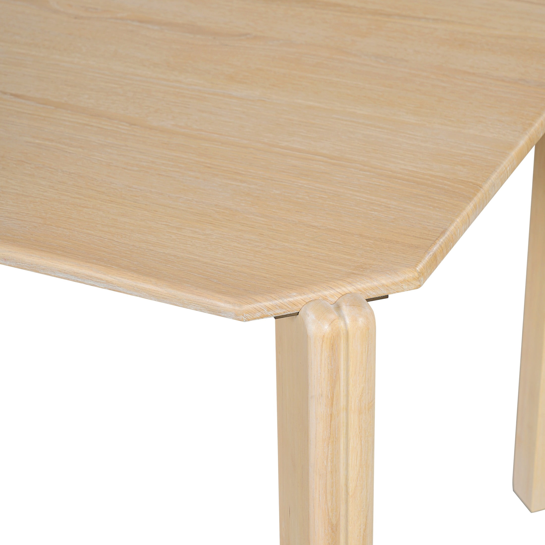 Christopher Knight Home 3-Piece Mid Century Modern Dining Table with Bench Set for 4, Natural