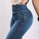 thumbnail image 3 of Pantalón Mujer Skinny Mujer Tiro Alto Mezclilla Stretch, 3 of 6