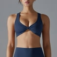 thumbnail image 7 of biudgviw Sports Bras for Women Trendy Front Knot Sexy High Impact Athletic Bras Seamless Stretch Training Yoga Gym Bralettes, 7 of 7