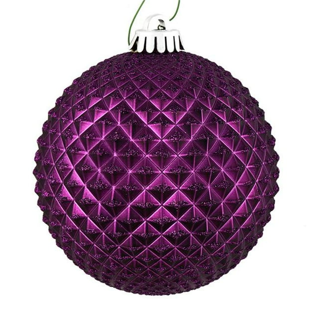 Vickerman N188426D Boule de Paillettes Durian Prune 2,75 Po. 12 par Sac