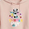 thumbnail image 3 of Disney - Summer Days - Juniors Cropped Pullover Hoodie, 3 of 5