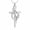 White1, variant on Urn Necklaces for Ashes Urn Necklace for Women, Cremation Jewelry for Ashes for Human, Double Cross Religious Memorial Ash Pendant Keepsake Gifts for Loved One Ashes Funeral Keepsake Pendant