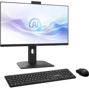 MSI Modern AM273Q AI AIO Desktop: 27" QHD, Intel Core 7-155H, 32GB Memory, 1TB M.2 NVMe SSD, WiFi 6E, BT 5.3, Black, Windows 11 Home: 1UM-038US