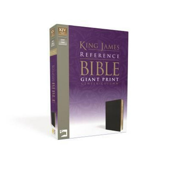 Pre-Owned KJV, Reference Bible, Giant Print, Imitation Leather, Black, Red Letter Edition (Unknown) 0310931711 9780310931713
