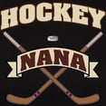 thumbnail image 3 of CafePress - Hockey Nana Women's Dark T Shirt - Women's Traditional Fit Dark T-Shirt, 3 of 4