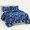 Seahorse Coral Sea Star Shell 2-King, variant on Seahorse Coral Sea Star Shell 2 King Size 3 Piece Quilt Bedding Set