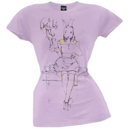 Alice In Wonderland - Drink Me Graphic Juniors T-Shirt