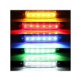 thumbnail image 3 of 20Pcs 12V-24V 3.8" 6 LED Front Rear Side Marker Indicator Lights LED Lamp Indicator For Car Truck Trailer Lorry Bus -White/Red/Amber/Blue/Green, 3 of 4