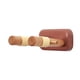 thumbnail image 4 of Soporte de pared para guitarra, gancho de madera para ukelele de estudio marrón, 4 of 9