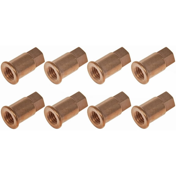 Dorman 03428 Exhaust Manifold Nut for Specific Buick / Cadillac / Chevrolet Models, Brass (Pack of 8) Fits select: 2011-2015 CHEVROLET CRUZE, 2015-2019 CHEVROLET TRAX