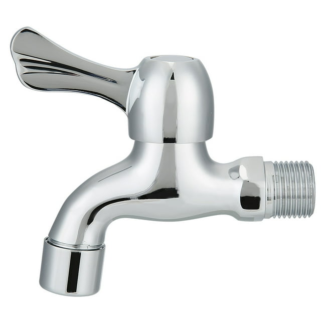 Agua G1/2 Pulgadas, Frío De Cobre, Grifo Pequeño De Apertura Rápida, Fregona Para Lavadora, Grifo De Agua Para Lavabo De Piscina