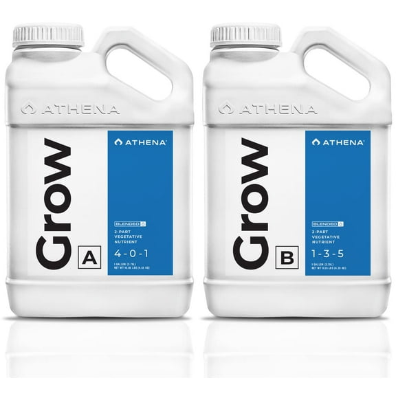 Athena Grow A&B 2-Part Vegetative Nutrient - (1 Gallon)