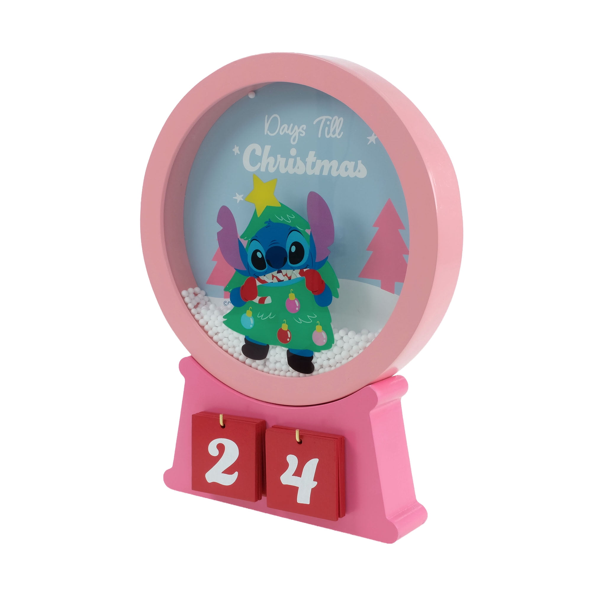 Stitch 9.45 inch Countdown Calendar – Days Till Christmas Holiday Display