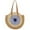 Blue, variant on Round Summer Straw Bag Beach Shoulder Bag Vacation Bag for Women (Green) Shoulder Bags for Women