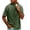 Army Green |#3, variant on Mens Quarter Zip Pullover Vintage Distressed Stand Collar Polo Denim Sweatshirts Loose Casual Mock Neck Golf Shirts (Army Green,M)
