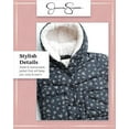 thumbnail image 3 of Jessica Simpson Baby Girls Puffer Jacket Sherpa Lined Hood Quilted Winter Coats, 3 of 8
