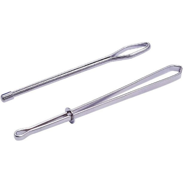 4 Uds. Enhebrador de cordón, agujas de acero, pinzas de enhebrador, herramienta de reemplazo de cordón para hilo de lana, cinta elástica, herramienta de costura para enhebrar Banban ShuxiuWang 9024735214229