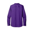 thumbnail image 4 of Port Authority LW808 Ladies Long Sleeve SuperPro React Twill Shirt , Strong Blue, S, Womens Button Down Shirts, 4 of 4