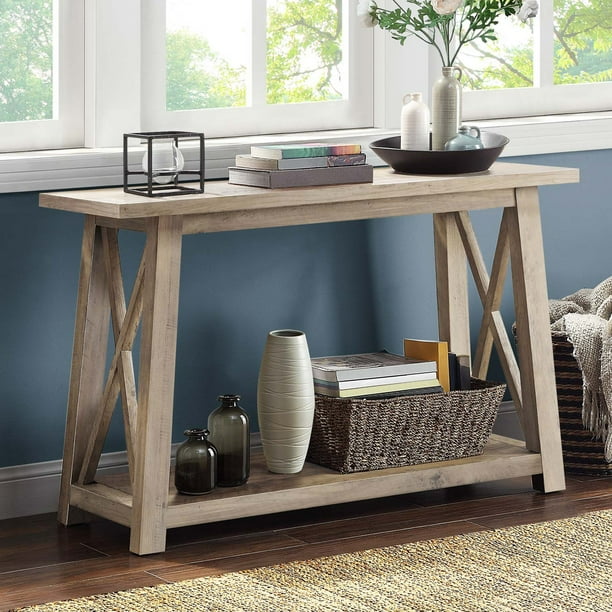 Better Homes & Gardens Granary Modern Farmhouse Console Table 