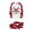 thumbnail image 1 of LSLJS Christmas Pajamas Pyjamas de Noël Assortis pour la Famille, Ensemble Assorti pour la Famille, Pyjamas de Noël pour la Famille, Ensemble Haut à Carreaux Rouges et Pantalons Longs, Ensembles de Vêtements de Nuit pour les Fêtes de Noël, 1 of 4