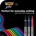 thumbnail image 3 of BIC Gel-ocity Smooth Stic Gel Pen, Fine Point (0.5mm), Black Ink, 36-Count, Vibrant and Smooth Gel Ink Pens-(Black), 3 of 3