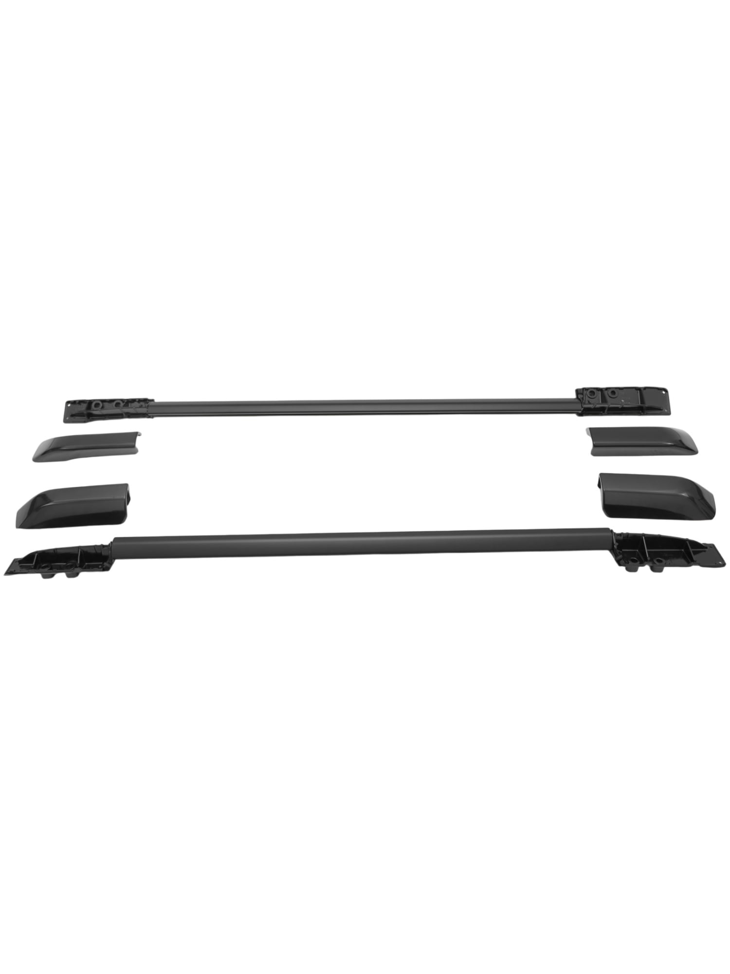 SCITOO Roof Side Rails & Crossbars Fit For Toyota 4Runner 2010-2024 220LBS,Heavy Duty Aluminum Roof Crossbars Rooftop Luggage Kayak Racks Carrier Black