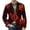 Black, variant on Halloween Full Print Casual Suit Coat For Men Dark Contrast Mixed Halloween Icons Full Sleeve Print Soft Loose Daily Party Blazer Dark Purple 2XL