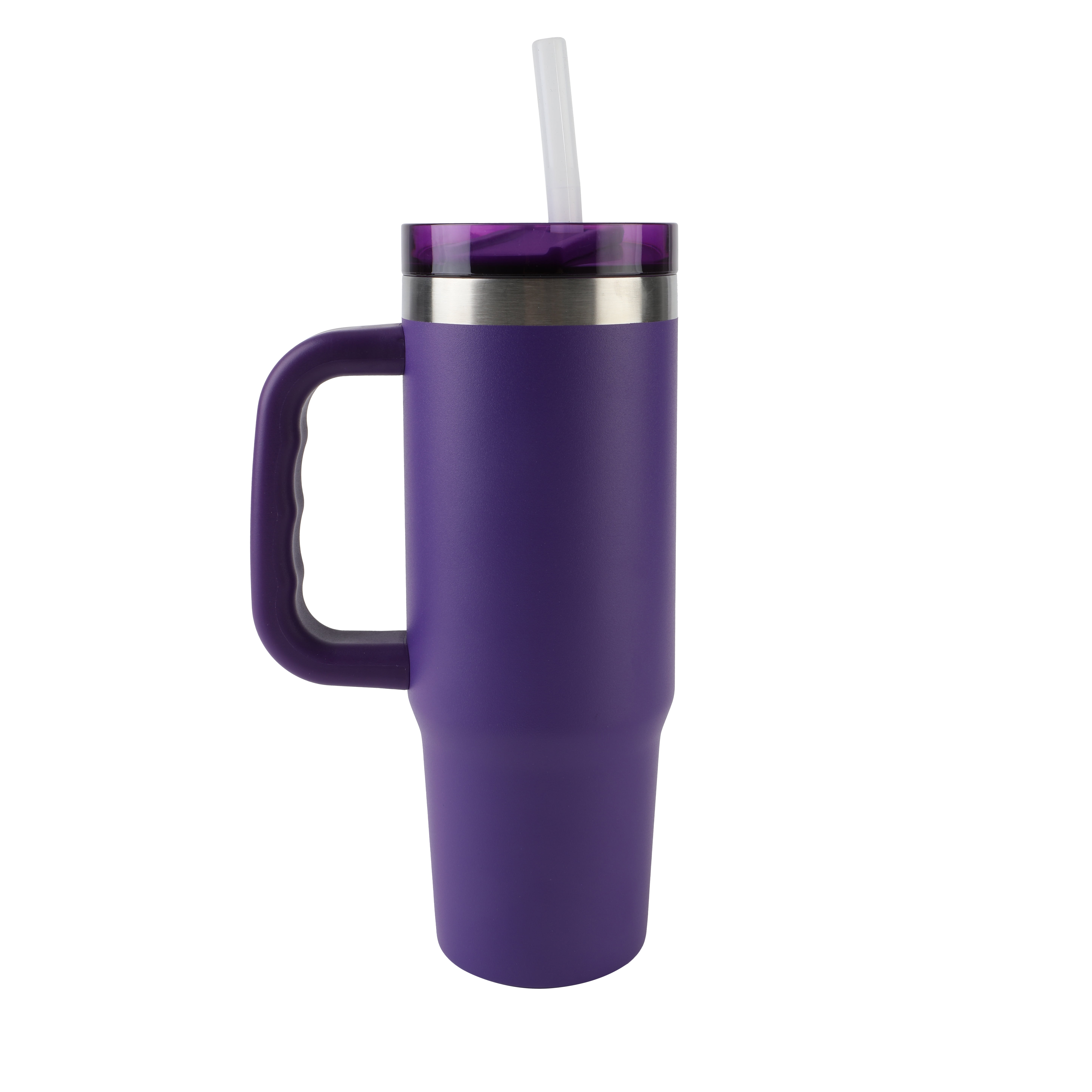 Ozark Trail 30oz Tumbler with handle- Purple