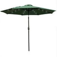 thumbnail image 1 of LeisureMod SUBL-9G Parasol de Terrasse Moderne en Acier avec LED et Tilt&44; Vert, 1 of 5
