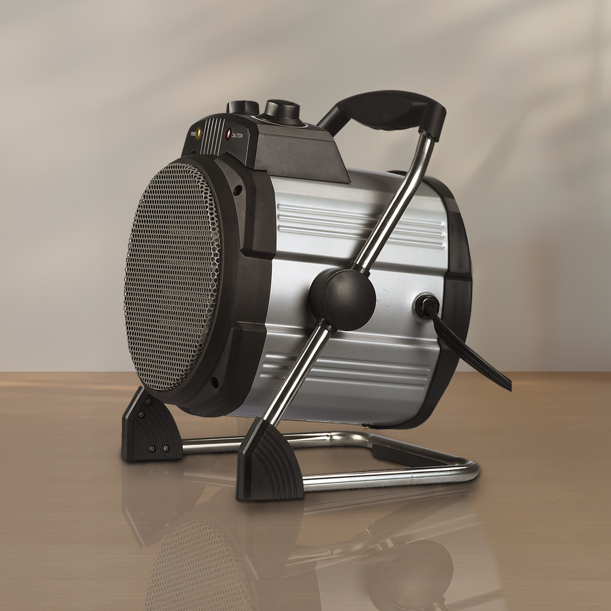 Geneva Industrial Portable Ceramic Heater 3 Setting Fan with