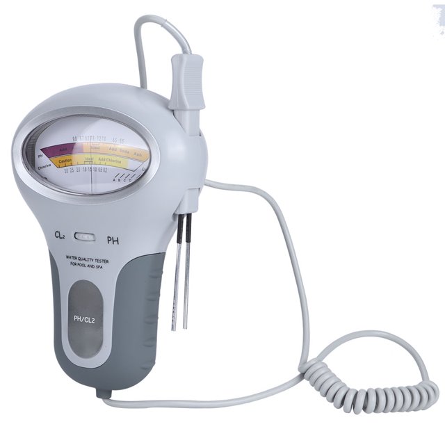 Monitor digital para piscinas Probador de agua Herramienta de prueba de del agua Monitor de agua para medición de jardines Spas PH Medición de piscinas PH ANGGREK Otros