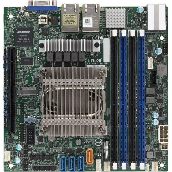 *NEW* Supermicro M11SDV-8CT-LN4F Motherboard - AMD EPYC 3201 SoC Processor - DDR4 SDRAM - Mini ITX Full Warranty