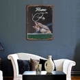 thumbnail image 3 of Vintage Tin Sign Home Is Where The Cat Is Quote Metal Tin Sign Gifts for Cat Lovers Pet Cat Sign, Kitty Sign, Animal Wall Art, Plaque Hanging Wall Art, Lovely Cat Decor, Housewarming Gift 12"x16", 3 of 8