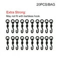 thumbnail image 1 of 20pcs Carp Fishing Tackle Extra Strong Spinner Swivel Quick Change Swivels Hair Chod Helicopter Ronnie Rig Accessories 20PCS -Extra Strong, 1 of 6
