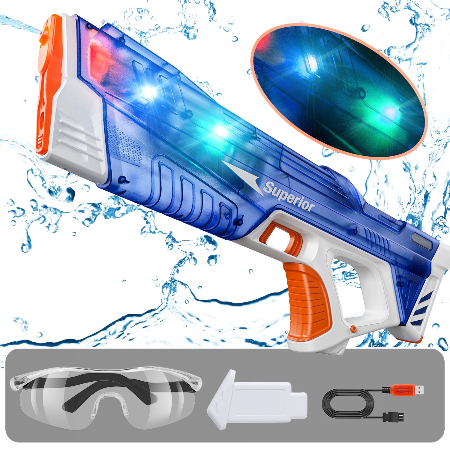 Free Shipping! X-Shot Water Gatling Motor Soaker with Fast Fill