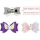 thumbnail image 4 of 4pcs Unicorn Hair Clip Bright Pink Half Wrap Cloth Clip, 4 of 4