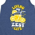 thumbnail image 3 of Instant Message - Living My Zest Life - Toddler & Youth Girls A-line Dress, 3 of 6