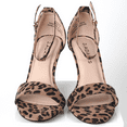 thumbnail image 3 of J. Adams Dove Leopard Comfortable and Stylish Stiletto Heels for Women – Open Toe Sandals Ankle Strap Dress Shoes Heel, 3 of 6