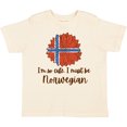 thumbnail image 3 of Inktastic I'm So Cute, I Must Be Norwegian Sunflower Boys or Girls Toddler T-Shirt, 3 of 5
