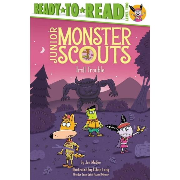 Junior Monster Scouts Troll Trouble: Ready-To-Read Level 2, (Paperback)