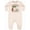 Natural Heather, variant on Future Bookworm Like My Mom Baby Fleece Romper