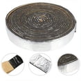 thumbnail image 6 of 6 Inch Wide Self-Adhesive Foam Insulation Tape With Aluminum Foil, Waterproof & High Temperature Resistant, Prevents Heat Loss & Freezing For Pipes, Plumbing, Home Winter Use, 1 Pack, 6 of 9