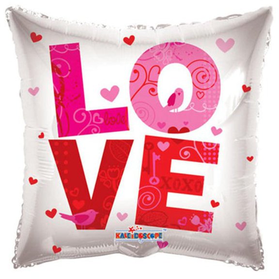 18 inch Trending Love Foil Mylar Balloon - Party Supplies Decorations