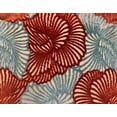 thumbnail image 4 of Plutus 20" x 30" Plush Damask Luxury Throw Pillow in Red and Blue, 4 of 9