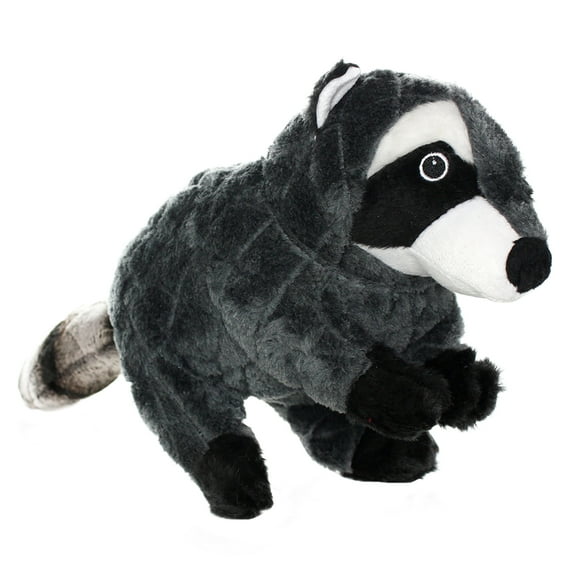 Mighty Nature Raccoon Durable Plush Squeaky Dog Toy