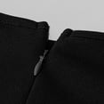 thumbnail image 6 of IROINNID Formal Dress for Women Wedding Guest Evening Party Formal Dress Fall And Winter New Slim Dress Collar Bubble Sleeve Pleated Skirt,Black, 6 of 9