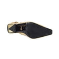 thumbnail image 5 of Ninety Union JANE Metal Heel Cap Toe Slingback, Gold, 5, 5 of 5