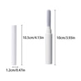 thumbnail image 3 of Organic Leaf Lard Bathroom Brushes for Cleaning Replacement Soft Cleaning Brush with Handle Remover for Jewelry Cleaner Kit Earbuds Cleaning Kit Function Cleaning Tool With Brush For, 3 of 4